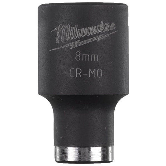 Milwaukee 8mm ShockWave Impact Duty 1/2" Drive Impact Socket