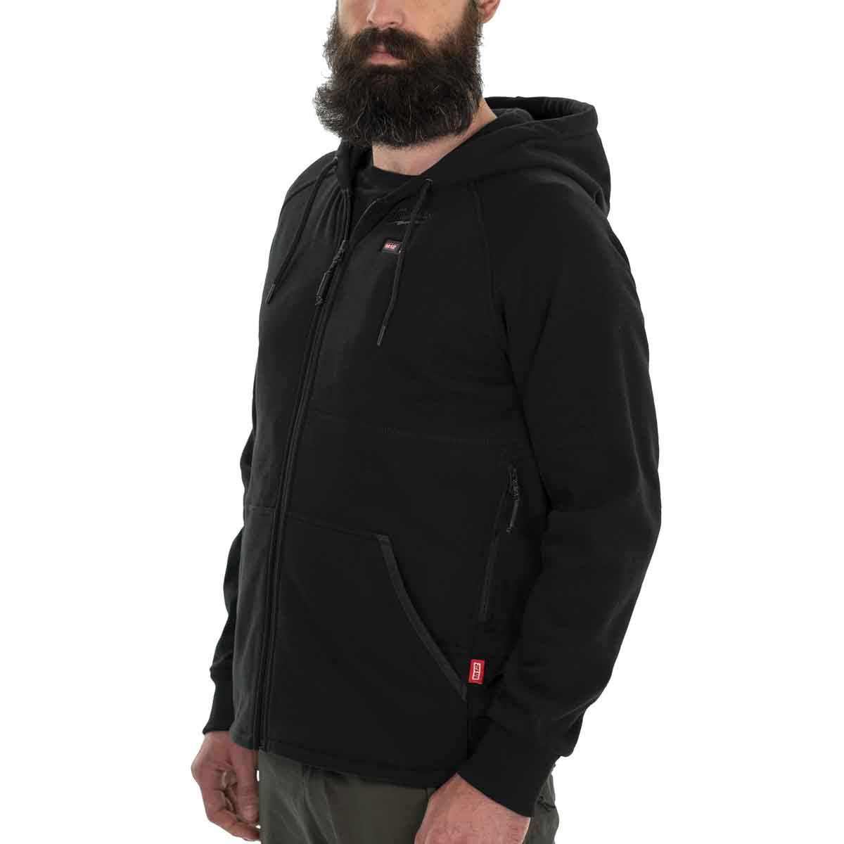 Milwaukee 12V Li-Ion RedLithium Heated Hoodie Black (SMALL)