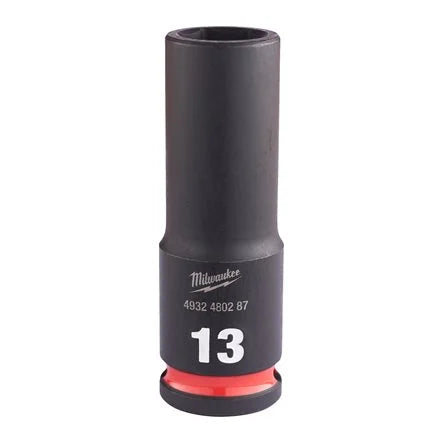 Milwaukee SHOCKWAVE™ Impact Duty 13mm 3/8" Impact Socket Deep