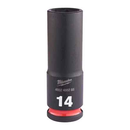 Milwaukee SHOCKWAVE™ Impact Duty 14mm 3/8" Impact Socket Deep