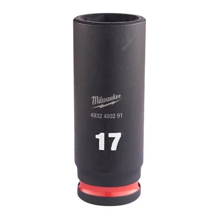 Milwaukee SHOCKWAVE™ Impact Duty 17mm 3/8" Impact Socket Deep