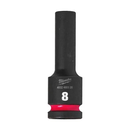 Milwaukee SHOCKWAVE™ Impact Duty 8mm 1/2" Impact Socket Deep