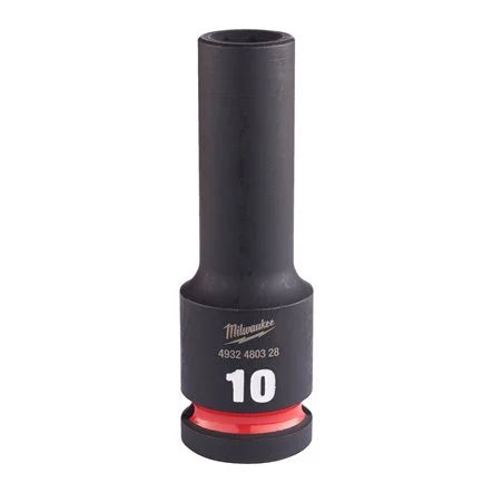 Milwaukee SHOCKWAVE™ Impact Duty 10mm 1/2" Impact Socket Deep