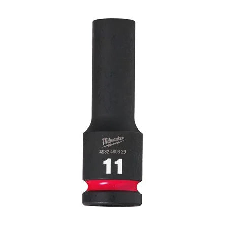 Milwaukee SHOCKWAVE™ Impact Duty 11mm 1/2" Impact Socket Deep