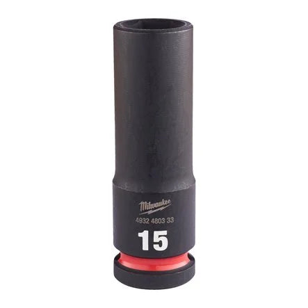 Milwaukee SHOCKWAVE™ Impact Duty 15mm 1/2" Impact Socket Deep