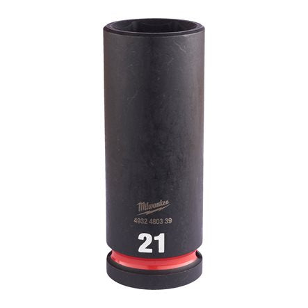 Milwaukee SHOCKWAVE™ Impact Duty 21mm 1/2" Impact Socket Deep