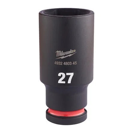 Milwaukee SHOCKWAVE™ Impact Duty 27mm 1/2" Impact Socket Deep