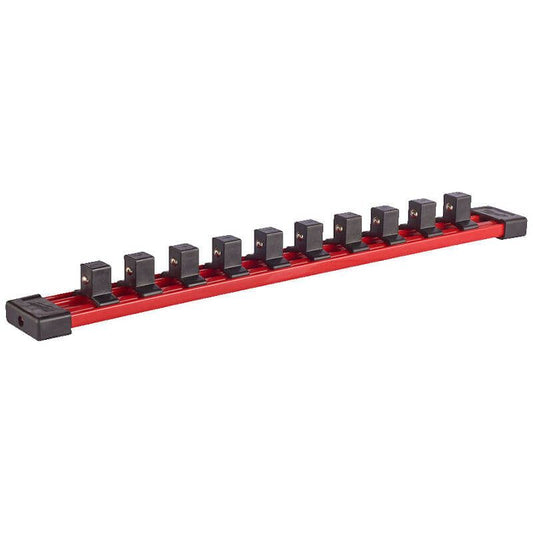 Milwaukee 350mm Socket Rail & 1/2" Sq. Socket Clips