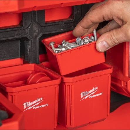 Milwaukee 2 Piece PACKOUT™ 10x10cm Nest Bin