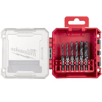 Milwaukee 6pc 1/4" HSS-G Combi Drill Tap Set