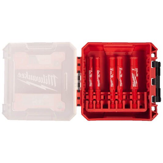 Milwaukee 5pc Diamond Max Drill Bit Set