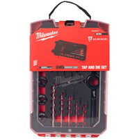 Milwaukee Tap and Die Metric Set - 17 pc