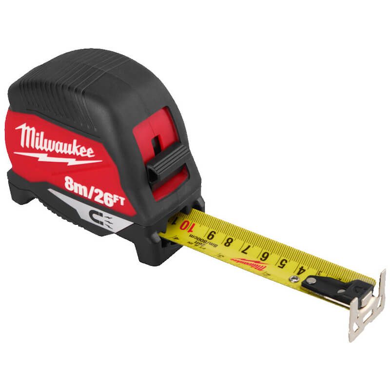 Milwaukee 8m / 26ft GEN IV Magnetic Tape Measure