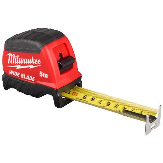 Milwaukee 5.0m WIDE BLADE Gen II Metric Tape Measure