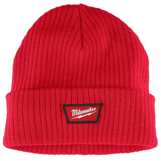 Milwaukee BNC RD Cuffed Beanie Red