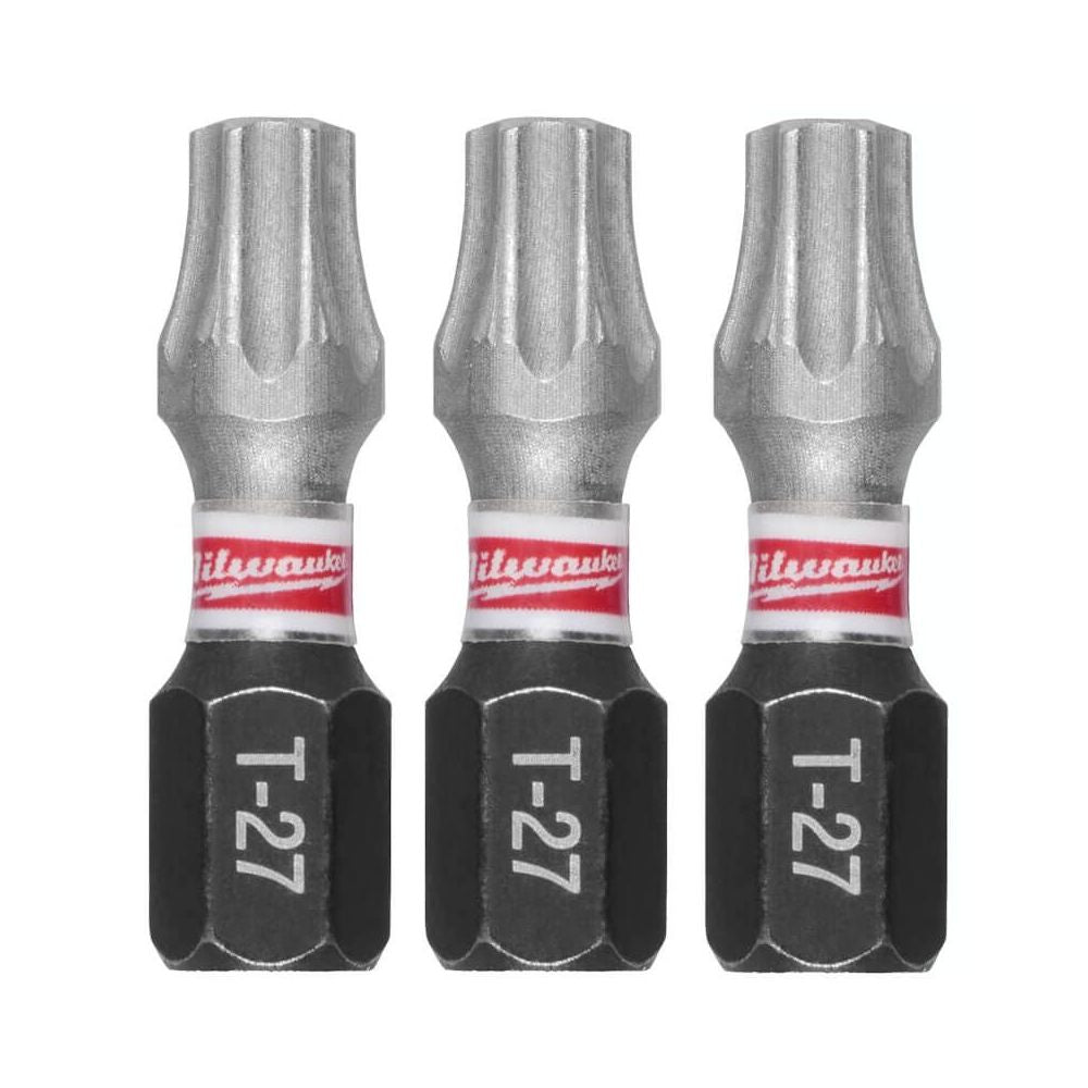 Milwaukee ShockWave Impact Duty TX27 x 25mm Ultimate Fit Screwdriving Bits