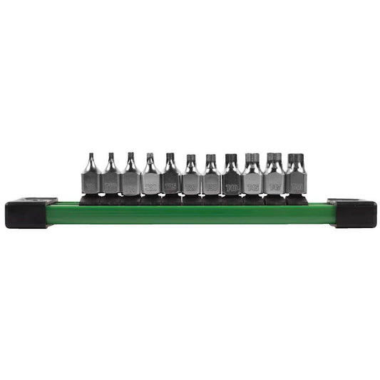 Milwaukee 11 Piece 1/4" Drive Torx Stubby Bit Chrome Socket Set
