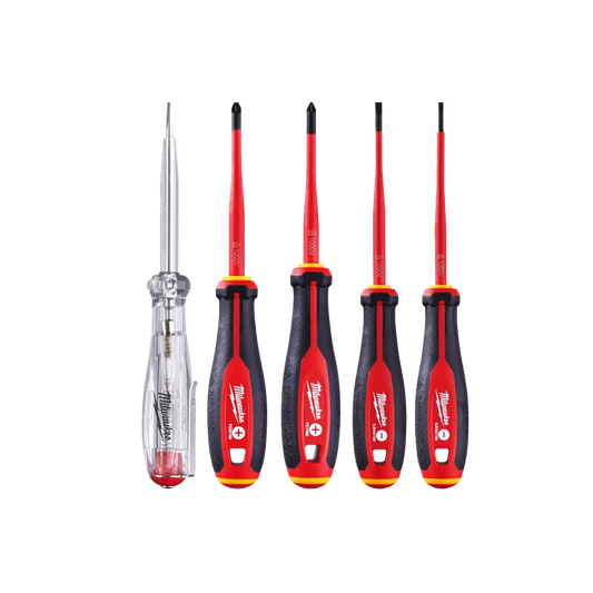 Milwaukee 5 Piece Tri-Lobe VDE Screwdriver Set