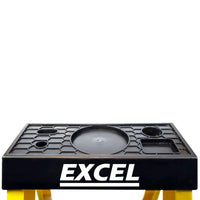 Excel 7403 3 Tread Fibregalss Ladder 0.76m