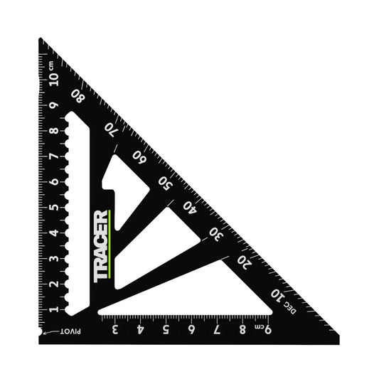 TRACER Metric Speed Square, 4½ / 110mm