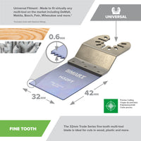 SMART Trade Series 8 Piece Multi-tool Blade Set