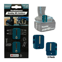 StealthMounts Stubby Magnetic Bit Holder for Makita CXT, LXT & XGT Tools