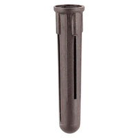 TIMCO 36mm Plastic Plugs - Brown (100 Pieces)