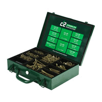 Timco C2 Strong-Fix PZ Double-Countersunk Multipurpose Premium Screw Trade Case (1800 Pieces)