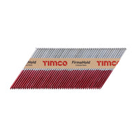 TIMCO 3.1 x 90mm - FirmaHold Collated Clipped Head Nails - Trade Pack - Plain Shank - FirmaGalv + (Box of 2,200)