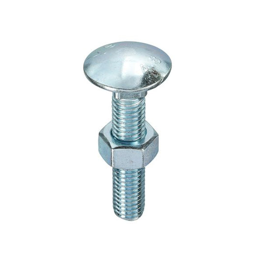 OJ M12 x 75mm Cup Square Hex Bolts and Nuts (Box of 25)