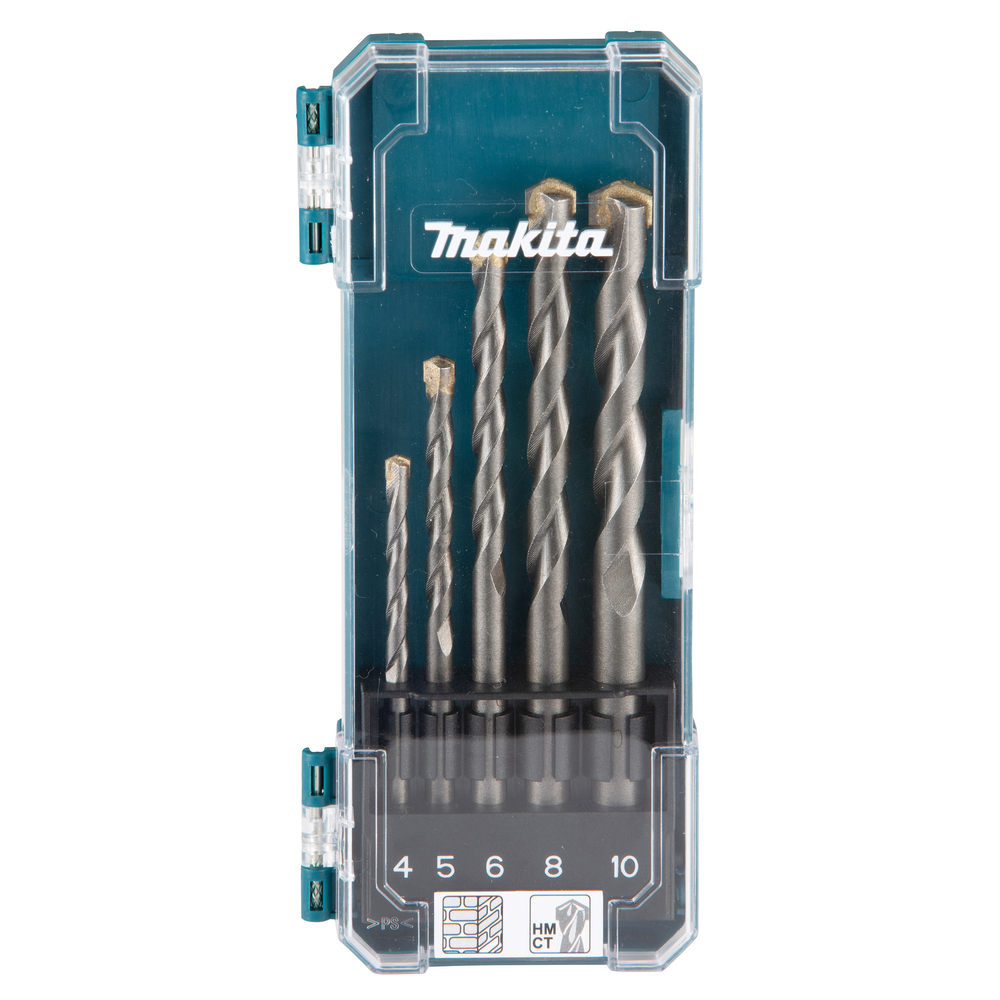 Makita 5 Piece Masonry Drill Bit Set