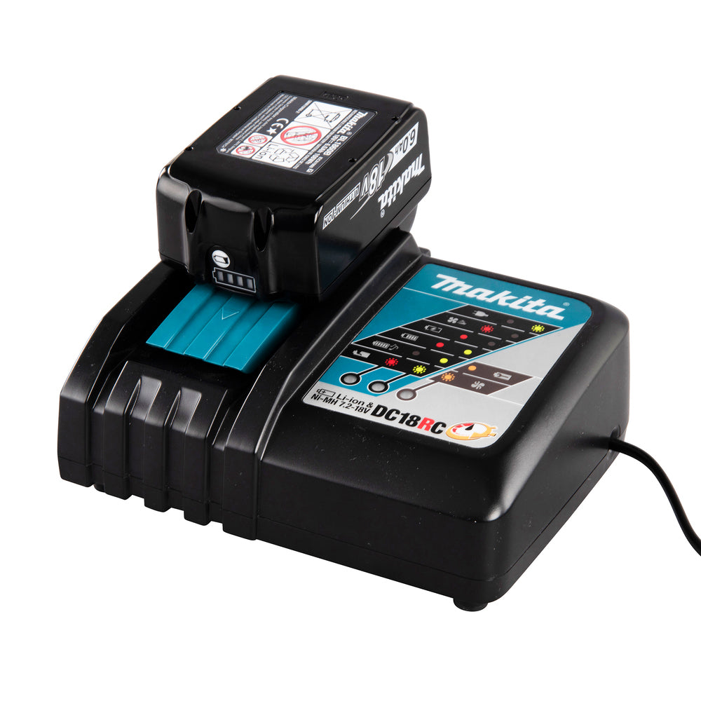 Makita DC18RC 7.2V-18V LXT Multi-Voltage Compact Charger