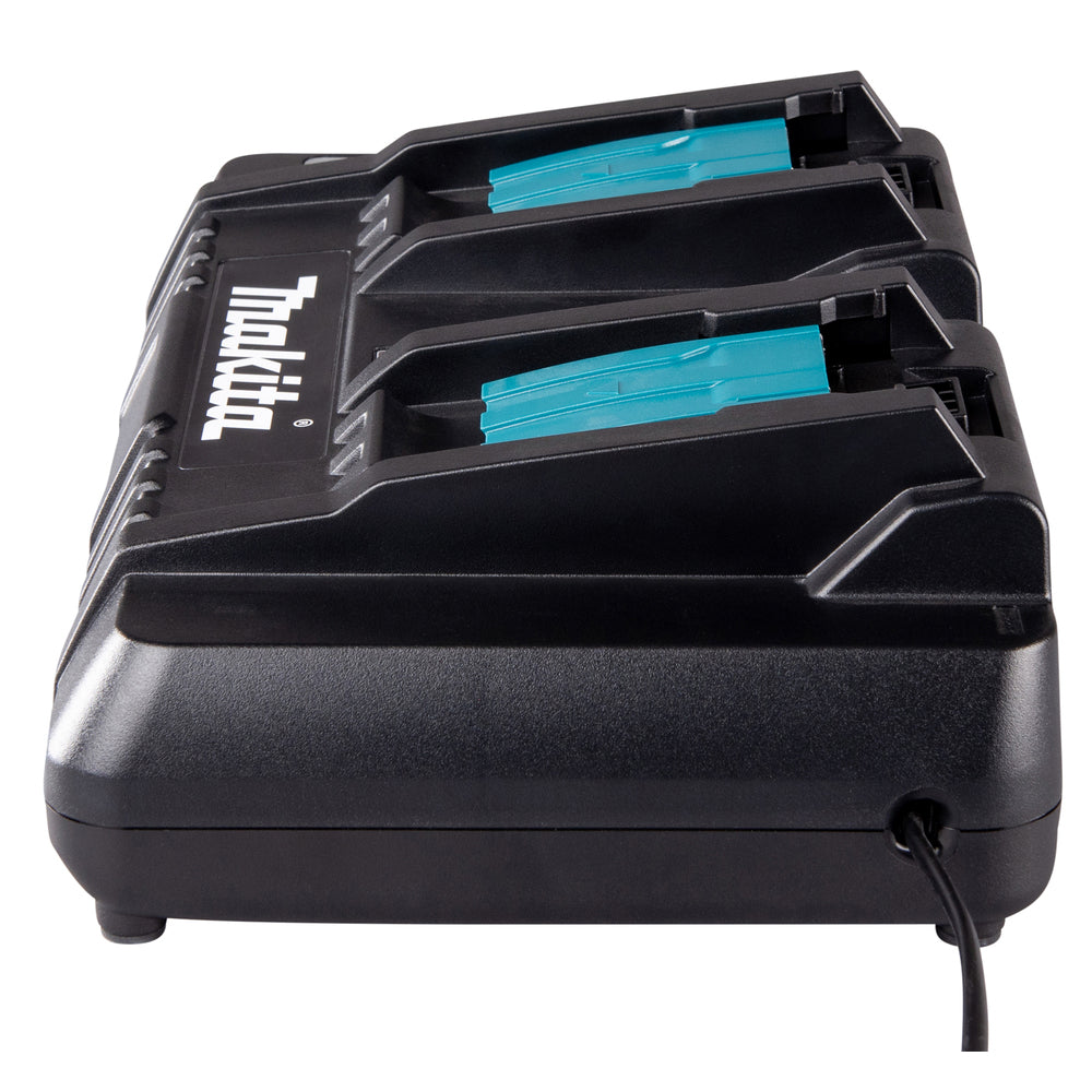 Makita 14.4-18v LXT Li-Ion Dual Port Twin Rapid Optimum Charger 240v