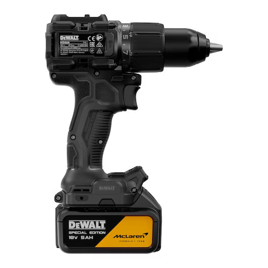 DEWALT x McLaren F1 Team 18V XR Special Edition Hammer Drill Driver - 1 x 5AH