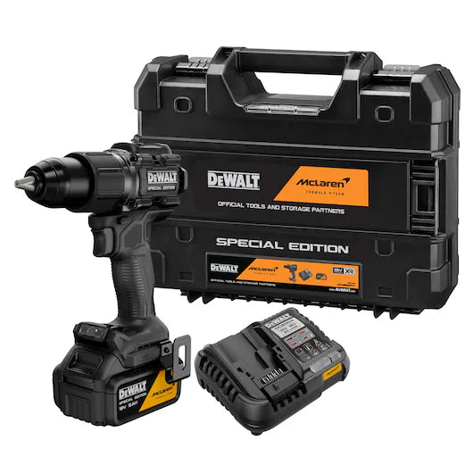 DEWALT x McLaren F1 Team 18V XR Special Edition Hammer Drill Driver - 1 x 5AH