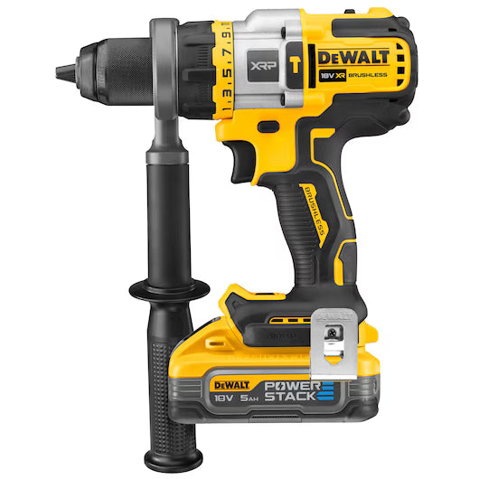 DeWALT 18V XRP Hammer Drill Driver With Flexvolt Advantage – 2 X 5Ah Powerstack Battery