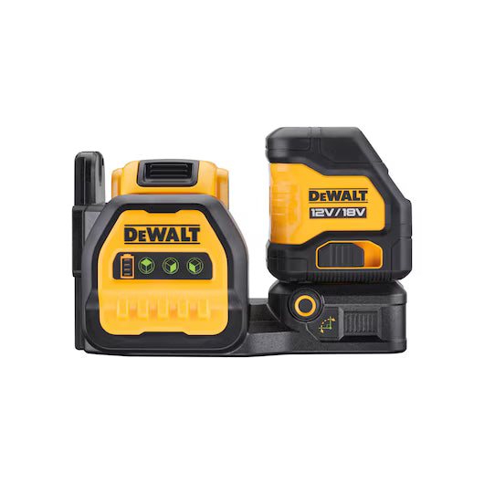 DeWalt 12/18V Cross Line Green Beam Laser Kit