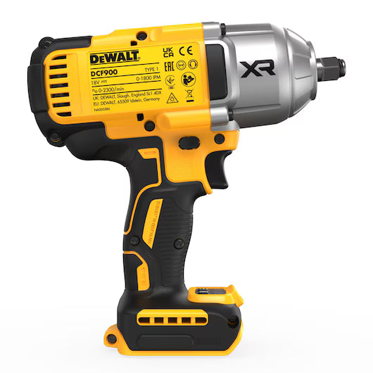 DEWALT 18V XR Brushless 1/2" Hog Ring High Torque Impact Wrench (Bare Unit)