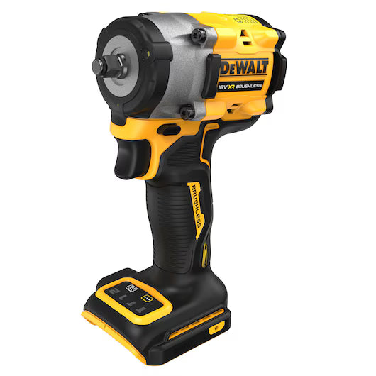 Dewalt 18v XR Brushless Compact 3/8" Impact Wrench Hog Ring Anvil (Bare Unit)