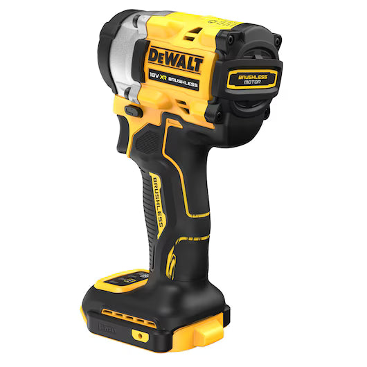 Dewalt 18v XR Brushless Compact 3/8" Impact Wrench Hog Ring Anvil (Bare Unit)