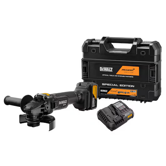 DEWALT x McLaren F1 Team 18V XR Special Edition Grinder - 1 x 5AH