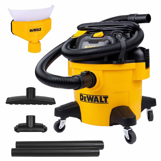 Dewalt DXV20PB 20L Electric Wet & Dry Vacuum Cleaner with DXVA00-1500E Dust Collector