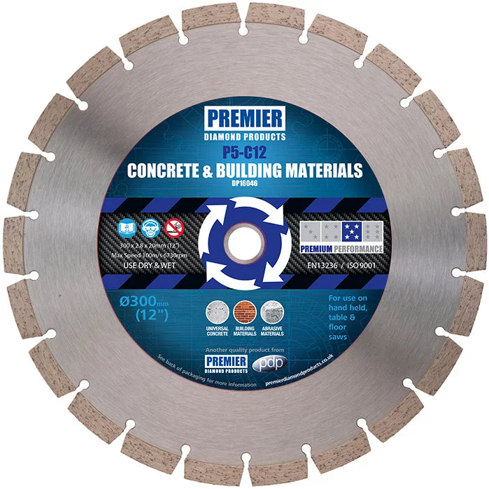 Premier Diamond P5-C12 Diamond Blade 125mm