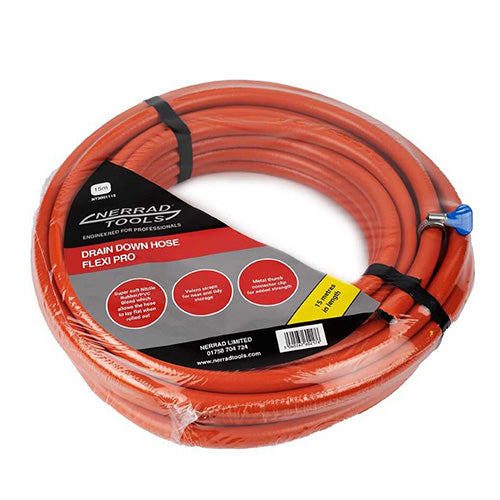 Nerrad Drain Down Hose Flexi Pro 15 Metres