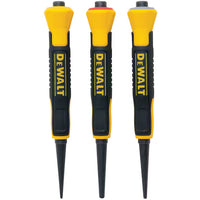 DeWalt Bi-Material Nail Punch 3 Piece Set