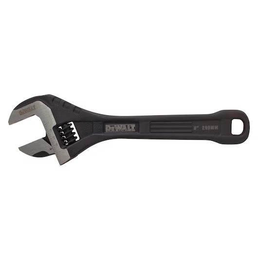 DeWalt All Steel Adjustable Wrench 8"