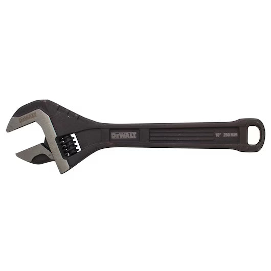 DEWALT All Steel Adjustable Wrench 10"
