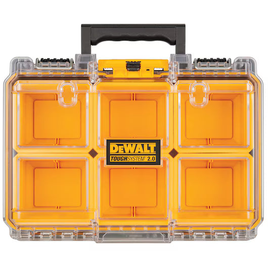 DEWALT Toughsystem 2.0 Half Width Deep Organiser