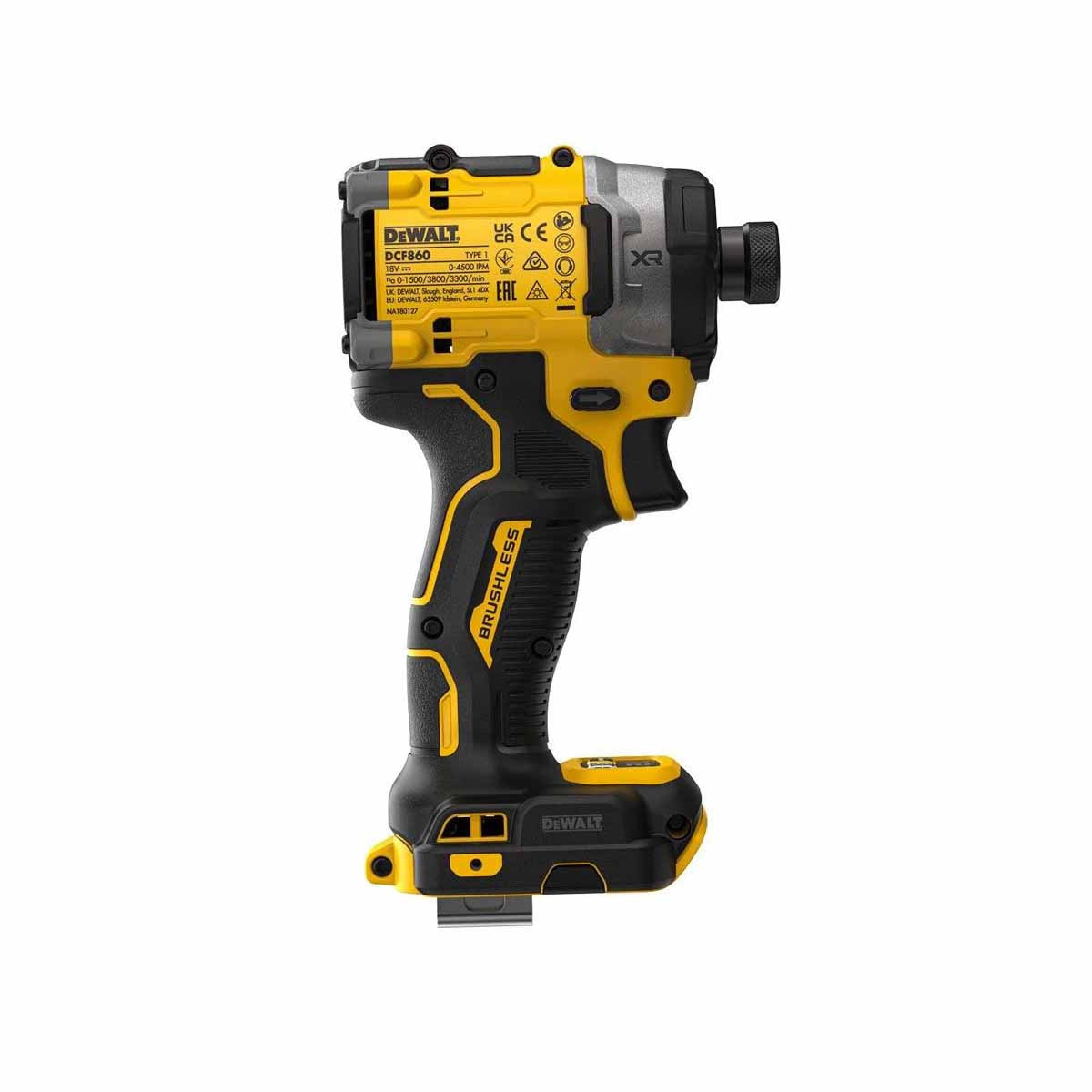 DeWalt DCF860N 18V XR Cordless Brushless Impact Driver (Bare Unit)
