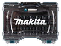 Makita Impact Driver Impact Screwdriver Bit Set + Holder - 33 Piece